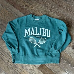 Abercrombie & Fitch Green Malibu Sweatshirt